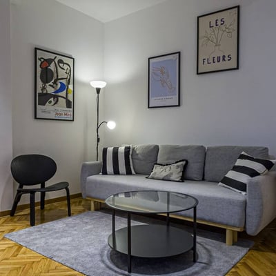 Miete einer gemütlichen 3-Zimmer-Wohnung, 70 m², Stari Grad, Belgrad, Serbien